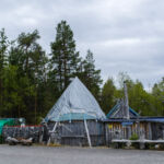 Hier werd ooit vis aan toeristen verkocht, nu uitgestorven