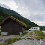 Camperplek aan het Hornindalsvatnet