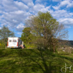 Bij overnachtingsplek in Notodden