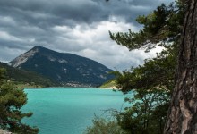 Een paar uur na die blauwe lucht!