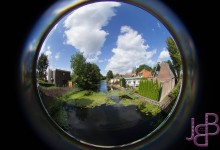 Ze krijg je best een realistisch beeld dat naar de zijkanten toe afloopt