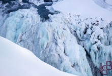 Het prachtige blauwige ijs, zo mooi!