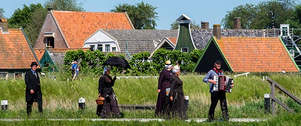 Klederdrachten in het Zuiderzeemuseum
