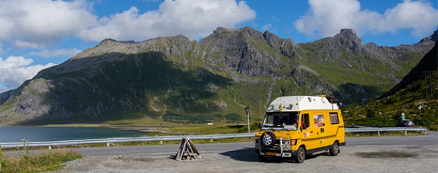 Op pad met een 40 jaar oude bus