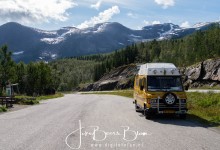 Onderweg naar Fauske, een stukje langs de E6