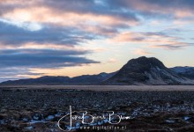 De avond begint te vallen