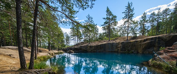 Svarta Bergen & Östra Silvbergs Gruva